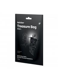 Черный мешочек для хранения игрушек Treasure Bag L - Satisfyer - купить с доставкой в Димитровграде