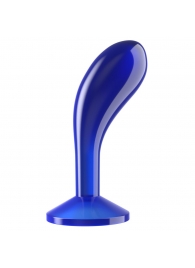 Синяя анальная втулка Flawless Clear Prostate Plug 6.0 - 15 см. - Lovetoy - в Димитровграде купить с доставкой