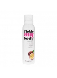 Массажная хрустящая пенка Tickle my body с ароматом маракуйи - 150 мл. - Love to Love - купить с доставкой в Димитровграде