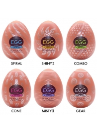 Набор из 6 мастурбаторов-яиц Tenga Egg Variety Pack V - Tenga - в Димитровграде купить с доставкой