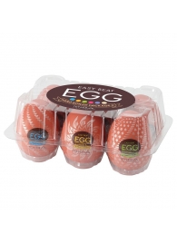 Набор из 6 мастурбаторов-яиц Tenga Egg Variety Pack V - Tenga - в Димитровграде купить с доставкой