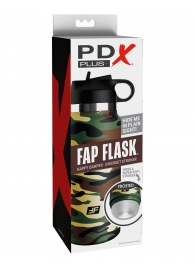 Мастурбатор в камуфляжной колбе Fap Flask - Pipedream - в Димитровграде купить с доставкой