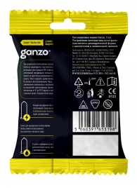 Ультратонкие презервативы Ganzo Ultra thin в мягкой упаковке - 3 шт. - Ganzo - купить с доставкой в Димитровграде