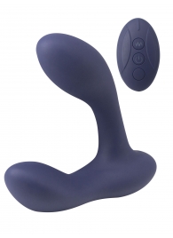 Синий массажер простаты с двумя моторами P-Bliss - Lola Games - в Димитровграде купить с доставкой
