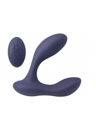 Синий массажер простаты с двумя моторами P-Bliss - Lola Games - в Димитровграде купить с доставкой