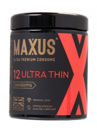 Ультратонкие презервативы MAXUS Ultra Thin - 12 шт. - Maxus - купить с доставкой в Димитровграде