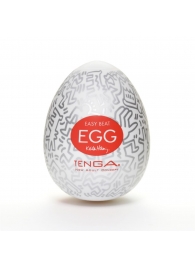 Мастурбатор-яйцо Keith Haring EGG PARTY - Tenga - в Димитровграде купить с доставкой