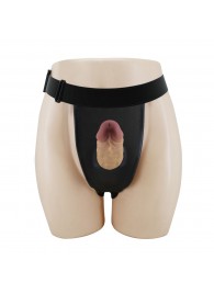 Полый страпон на регулируемых трусиках Houston - 17,5 см. - Baile - купить с доставкой в Димитровграде