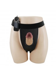 Полый вибрострапон на регулируемых трусиках Draven - 17,5 см. - Baile - купить с доставкой в Димитровграде