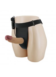 Полый вибрострапон на регулируемых трусиках Draven - 17,5 см. - Baile - купить с доставкой в Димитровграде