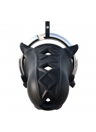 Черный замок верности Extreme Silicone Cock Blocker - Pipedream - купить с доставкой в Димитровграде