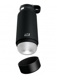 Черный мастурбатор в виде бутылки Fap Flask - Pipedream - в Димитровграде купить с доставкой