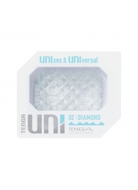 Прозрачный мастурбатор-стимулятор Tenga Uni Diamond - Tenga - в Димитровграде купить с доставкой