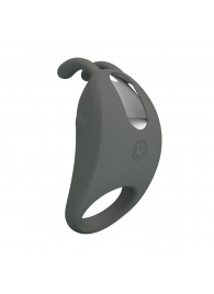 Серое эрекционное кольцо с вибрацией Master Ring - Baile - в Димитровграде купить с доставкой