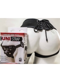 Универсальные трусики Harness UNI strap с корсетом - LOVETOY (А-Полимер) - купить с доставкой в Димитровграде