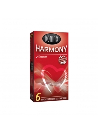 Гладкие презервативы Domino Harmony - 6 шт. - Domino - купить с доставкой в Димитровграде