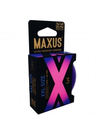 Презервативы Maxus XXL увеличенного размера - 3 шт. - Maxus - купить с доставкой в Димитровграде