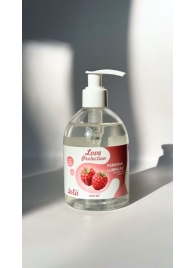 Лубрикант на водной основе Love Protection Raspberry с ароматом малины - 300 мл. - Lola Games - купить с доставкой в Димитровграде