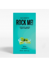 Жидкий вибратор Nuei Rock Me! с ароматом мяты - 20 мл. - Nuei cosmetics - купить с доставкой в Димитровграде