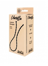 Черный уретральный массажер Glide Small - 30 см. - Lola Games - купить с доставкой в Димитровграде