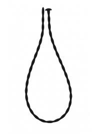 Черный уретральный массажер Glide Small - 30 см. - Lola Games - купить с доставкой в Димитровграде