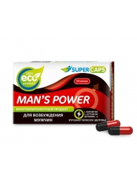 Возбуждающее средство Man’s power - 10 капсул (+1 в подарок) - SuperCaps - купить с доставкой в Димитровграде