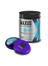 Гладкие презервативы Maxus G spot с двойной спиралью - 15 шт. - Maxus - купить с доставкой в Димитровграде