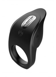 Черное эрекционное виброкольцо Vibro Lust Ring - MALESATION - в Димитровграде купить с доставкой