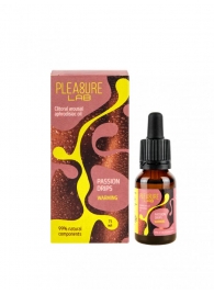 Капли с согревающим эффектом Passion Drips Warming - 15 мл. - Pleasure Lab - купить с доставкой в Димитровграде