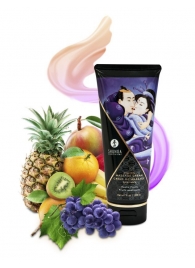 Массажный крем для тела с ароматом экзотических фруктов Exotic fruits - 200 мл. - Shunga - купить с доставкой в Димитровграде