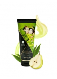Массажный крем для тела с ароматом груши и зелёного чая Pear   Exotic Green Tea - 200 мл. - Shunga - купить с доставкой в Димитровграде