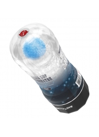Прозрачный текстурированный мастурбатор Vacuum Cup Masturbator Planet - Baile - в Димитровграде купить с доставкой