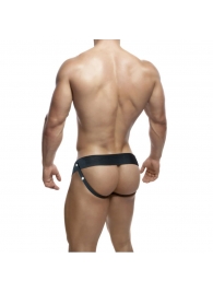Телесный фаллопротез на черных эластичных ремнях 7 Inch Hollow Strap On - 17 см. - Blush Novelties - купить с доставкой в Димитровграде