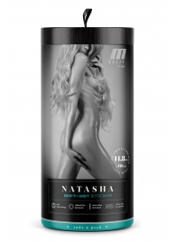 Мастурбатор-вагина с вибрацией Soft   Wet Natasha Realistic Beige Masturbator - Blush Novelties - в Димитровграде купить с доставкой