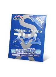 Презерватив Sagami Xtreme FEEL FIT 3D - 1 шт. - Sagami - купить с доставкой в Димитровграде