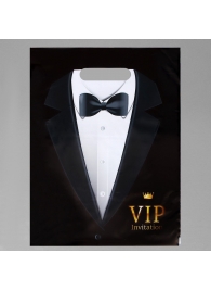 Пакет «Смокинг VIP» полиэтиленовый с вырубной ручкой (30х40 см) - UPAK LAND - купить с доставкой в Димитровграде