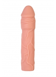 Телесная удлиняющая насадка с подхватом - 19 см. - ToyFa - в Димитровграде купить с доставкой