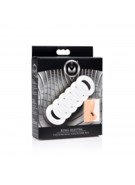 Комплект из 6 прозрачных эрекционных колец Ring Master Custom Ball Stretcher Kit - XR Brands - в Димитровграде купить с доставкой