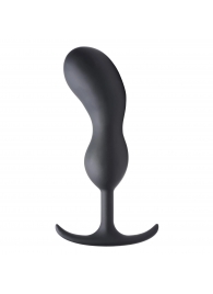 Черный массажер простаты с утяжелителями Premium Silicone Weighted Prostate Plug XL - 20,8 см. - XR Brands - в Димитровграде купить с доставкой