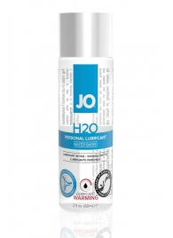 Возбуждающий лубрикант на водной основе JO Personal Lubricant H2O Warming - 60 мл. - System JO - купить с доставкой в Димитровграде