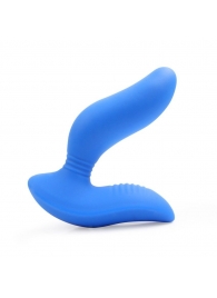Синий вибромассажер простаты 3,5’’ Curve P-spot Massager - 12 см. - Erokay - в Димитровграде купить с доставкой