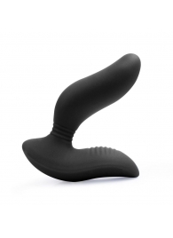 Черный вибромассажер простаты 3,5’’ Curve P-spot Massager - 12 см. - Erokay - в Димитровграде купить с доставкой