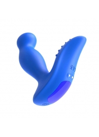 Синий вибромассажер простаты 3,5’’ P-spot Massager - 12,5 см. - Erokay - в Димитровграде купить с доставкой