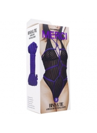 Фиолетовая верёвка для связывания и фиксации Bind Tie - 9,14 м. - Doc Johnson - купить с доставкой в Димитровграде