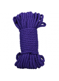 Фиолетовая верёвка для связывания и фиксации Bind Tie - 15,24 м. - Doc Johnson - купить с доставкой в Димитровграде