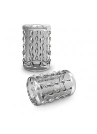Прозрачная насадка с бороздками STAY HARD COCK SLEEVE 04 CLEAR - Blush Novelties - в Димитровграде купить с доставкой
