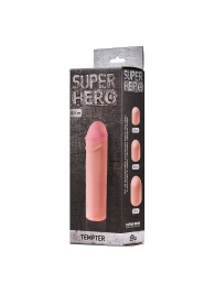 Фаллоудлинитель SUPER HERO Tempter - 16 см. - Lola Games - в Димитровграде купить с доставкой