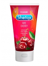 Интимная гель-смазка Shefox «Спелая вишня» - 50 мл. - Shefox - купить с доставкой в Димитровграде