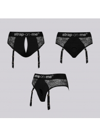 Трусики для фиксации насадок Strap-on-me Harness Lingerie Diva XS - Strap-on-me - купить с доставкой в Димитровграде
