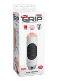 Мастурбатор-вагина Extreme Toyz Mega Grip Vibrating Stroker Mouth - Pipedream - в Димитровграде купить с доставкой